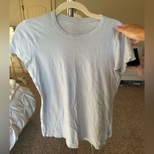 Gap light blue scoop neck Tshirt